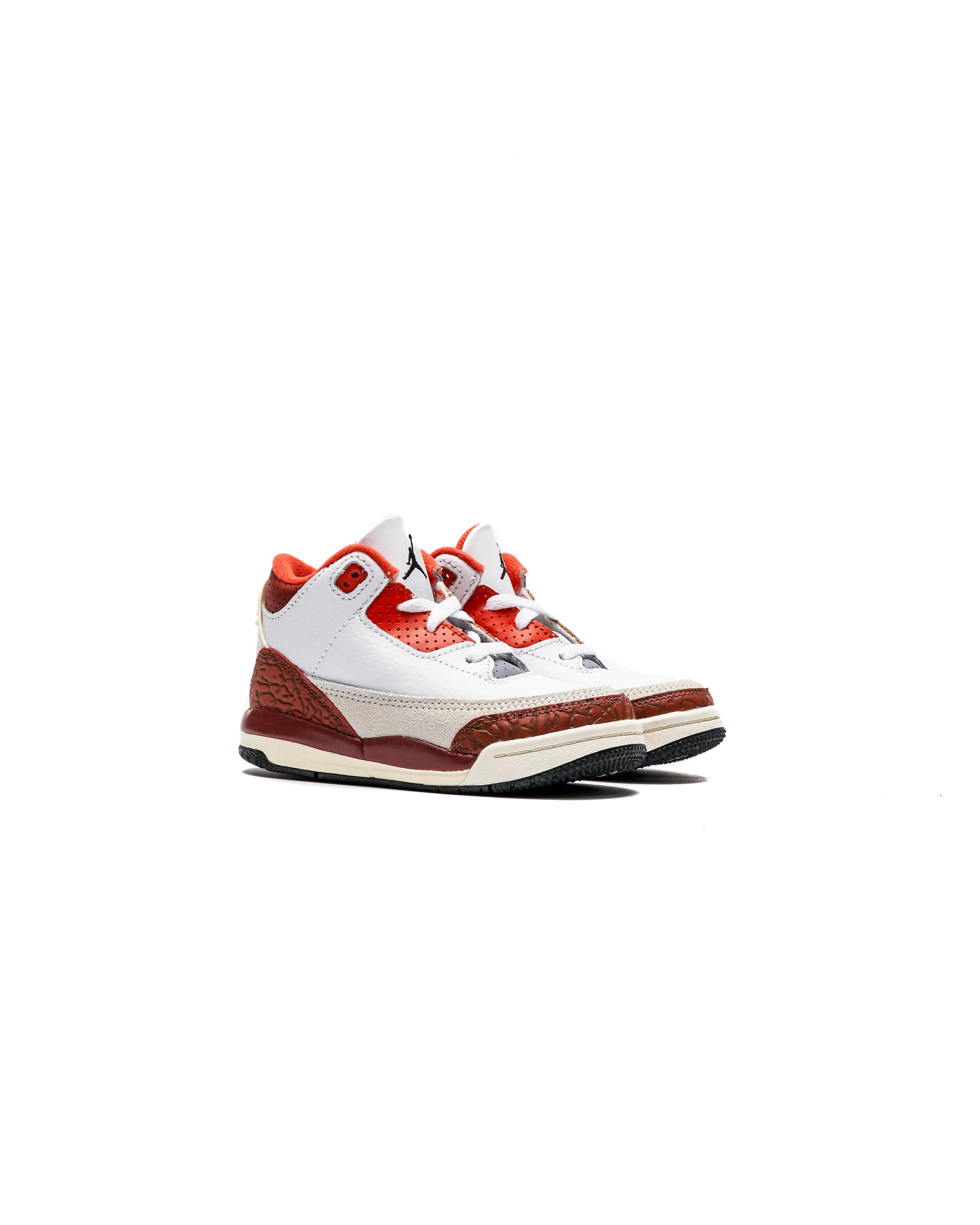 Jordan 3 retro shops “white/black/mats stone/ team orange”